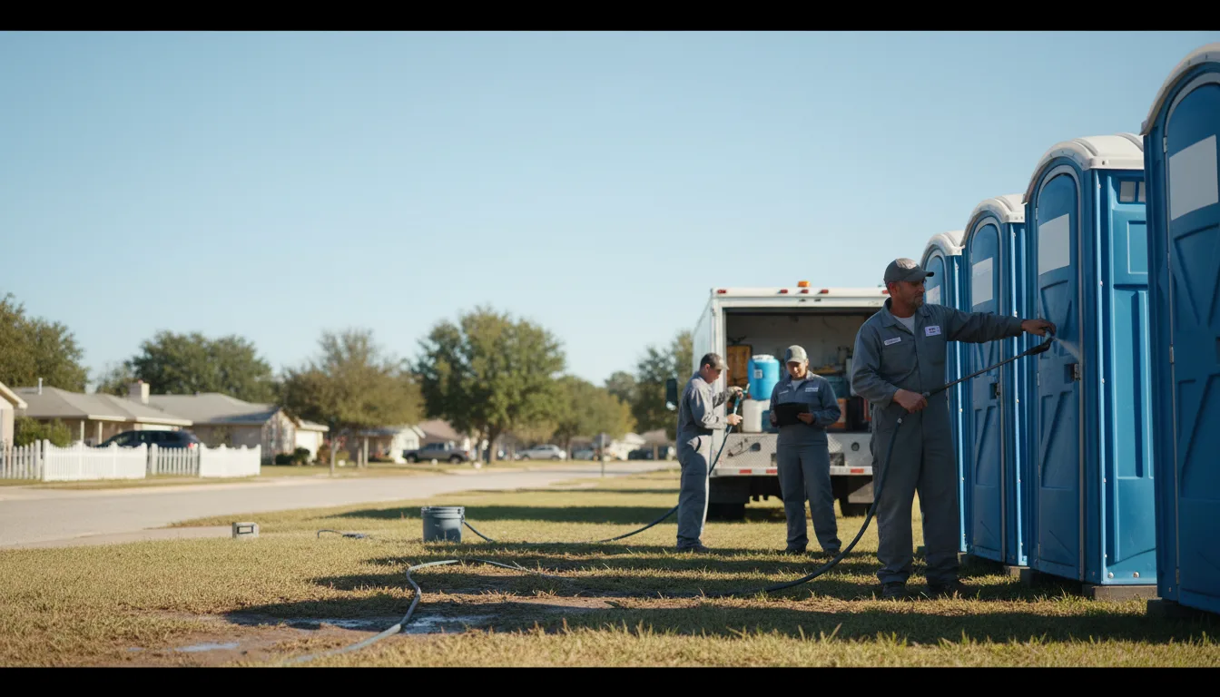 Long-Term Portable Toilet Rental in Decatur, TX near me